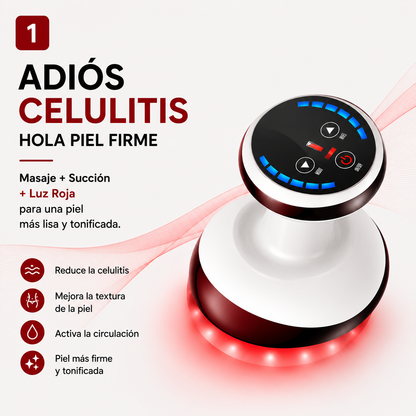 Masajeador Anticelulitis con luz roja