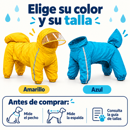 Impermeable para perro