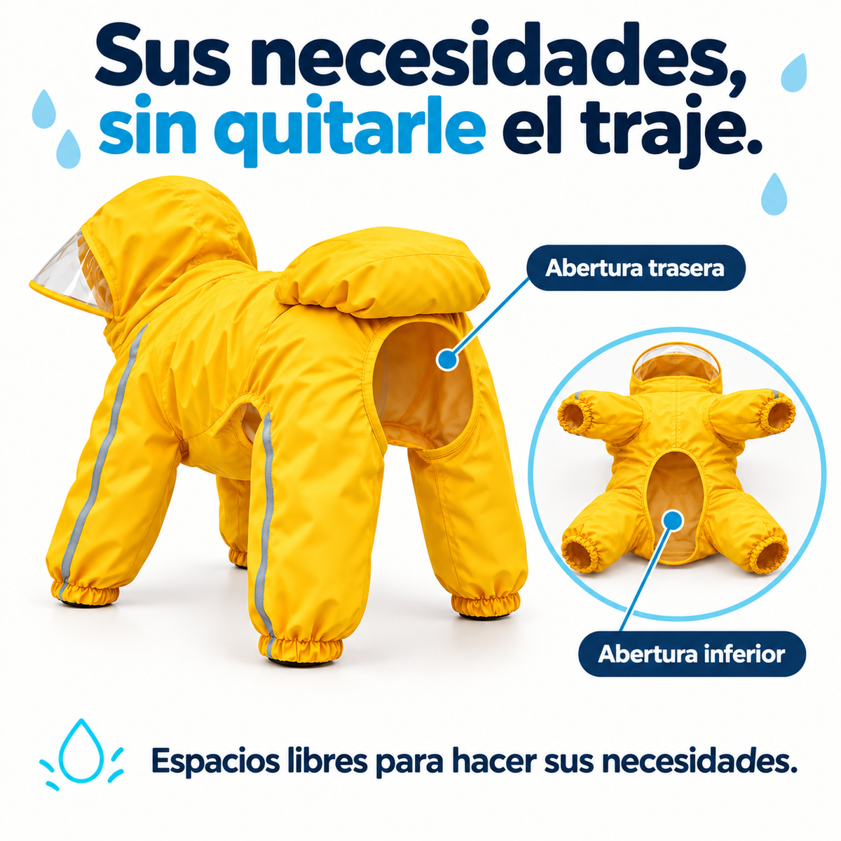 Impermeable para perro